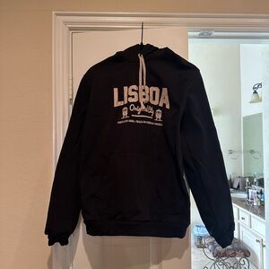 Black Lisboa Hoodie